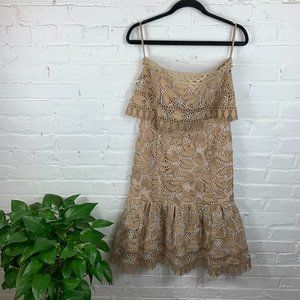 NWT’s Aijek Strapless Fit and Flare. Size 3 equals USA sz 10.